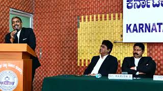 Shri M.N. Madusudan, Member, KSBC addressing Junior Lawyers. KSBC enrolment 13 January 2023