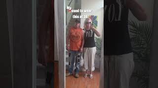 きっとこんなことは予想していなかったでしょうね！🙃 #fashionover40