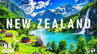 New Zealand 8K | Breathtaking Nature You Must See – Southern Alps, Epic Fjords & Crystal-clear Lakes