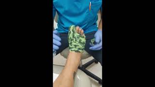 At Home Bandage Change | The Bunion Cure at Northwest Surgery Center