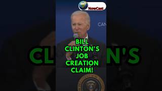 Bill Clinton's Job Creation Claim! #BillClinton #JobCreation #EconomicPolicy #Democrats #Politics