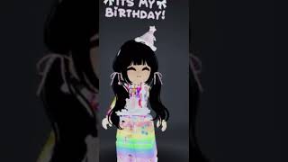 HAPPY BIRTHDAY TO ME💝🍰🥳🎂🎁#birthday #24august2025 #10thbirthday #roblox