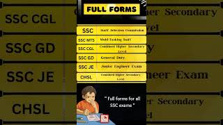 full form for all ssc exam || #ssc #fullform
