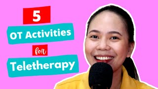 5 OT Activities for Teletherapy