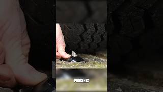 The Sidewalk That Pops Your Tires Instantly #shorts #englishspeaking