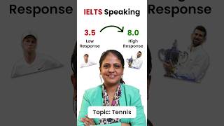 #IELTS Speaking Interview Band 3.5 Vs Band 8 Response | Topic : Tennis #ieltsspeaking