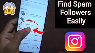Instagram Filter Spam Followers Option Not Showing 2024