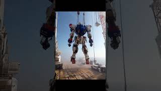 Virtual scene with cinematic VFX#Gundam #VisualSpectacle #AIGeneratedContent #MobileSuitGundam