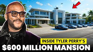 Inside The Billionaire Life of Tyler Perry: $600M Mansion, Rolls-Royces & Private Jets!