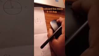 Oliveboard live mock 9-10 Aug for SSC CGL 2025 🔥👍#ssccgl2025 #shorts