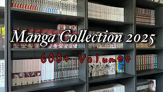 My 600+ VOLUME Manga Collection 2025 Tour!
