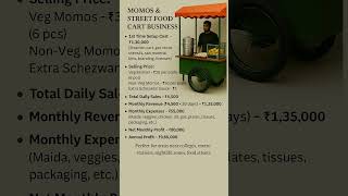 Street food cart business idea | low investment | high profit business