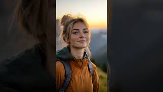 Adventurous Elegance in Nature #fashion #outdoorstyle #adventurewear
