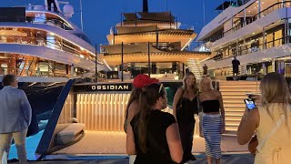 SUPERYACHT PARTY AFTER THE RACE | MONACO GRAND PRIX 2025​⁠@emmansvlog25