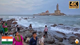 Kanyakumari(Cape Comorin), India🇮🇳 The Southernmost City in India (4K HDR)