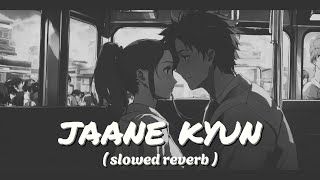 Jaane Kyun - Tanveer Evan | Slowed + Reverb | Mir Fazly Rabby