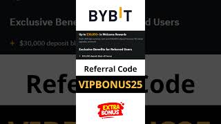 Unlock 180 USDT with Bybit Exchange Referral Code "VIPBONUS25" for New Users