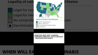 When Will East-West Cannabis Corridor Complete? States Unveiled - Nostalgix Geo Shorts