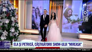 Acces Direct  Declarațiile doamnei Ioana după ce Petrică s a căsătorit cu Ella la Mireasa