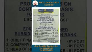 Unlock Your Career Potential: Indian Bank Job Opportunities #banking #bankingexams