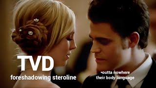 TVD foreshadowing steroline's romance — they were meant to be together since 2x2 episode