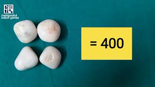 How to play geete  four stones game for kids