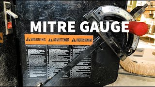 Mitre Gauge Tutorial