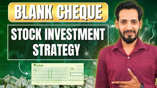 BLANK CHEQUE Stock Investment Strategy 💸| Multibagger Stock Picking Strategy