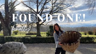 French flea market adventures & haul | DIY spring basket ideas