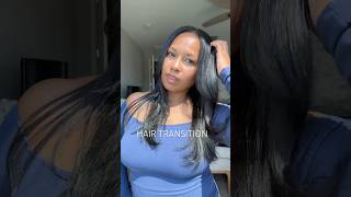 Love a good hair transition🥰✨ #WomenOver40 #hairtransformation