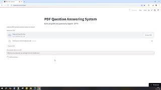 Demo of AI PDF Assistant | Build with RAG & GPT-4