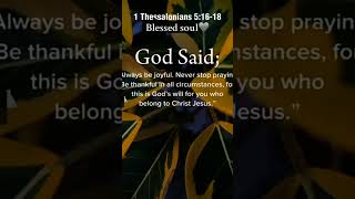 God Said #worshipmusic #bible #bibleverse #gospelsongs