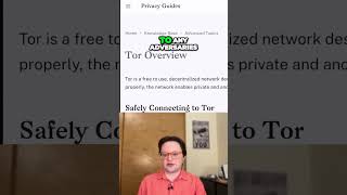 Read at PrivacyGuides.org - Tor Overview