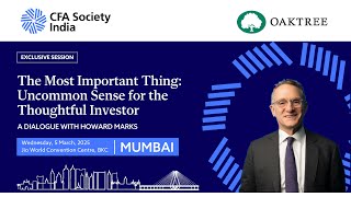 The Most Important Thing: Uncommon Sense for the Thoughtful Investor | A Dialogue with Howard Marks