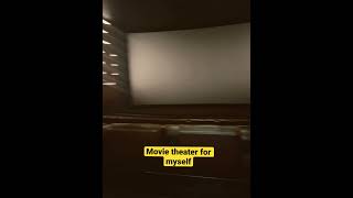 Movie theater for my self #2023 #trending #goals #viral #movietheaters #shorts #short