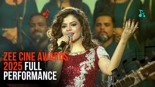Palak Muchhal Full Performance Zee Cine Awards 2025 || Palak Muchhal Mashup || Singing Hub