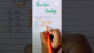Analogy Trick part 2  Number Analogy #time#work#maths#ssccgl#govermentjob   | TIME FOR KNOWLEDGE