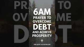 I Prayed At 6AM For God To Pay My Debt