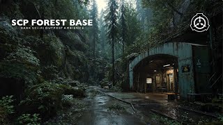 Abandoned SCP Base | Dark Ambient Rain Music [4K]