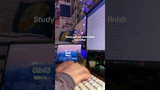 it took 7 minutes lol #study #student #studywithme #cozysetup #studytimelapse #timelapse