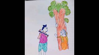 Don't destroy 🌲 tree//howtodraw//stepbystepthisawarness drawing#savetree#socialawarness#support