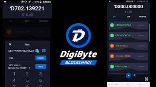 DigiByte Android Wallet Speed Demo