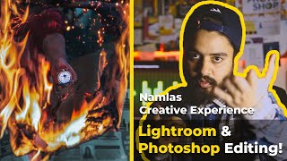 Namlas Creative Experience | Lightroom and Photoshop Tutorial | Urdu/Hindi