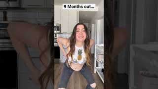 How’s YOUR postpartum weight loss going? #postpartum #weightloss #weightlossjourney