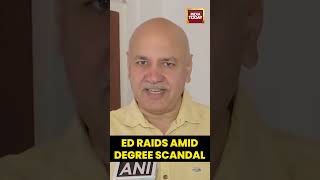 #aapleader Manish Sisodia on ED Raid: ‘PM’s Fake Degree Behind Targeting Saurabh Bharadwaj’