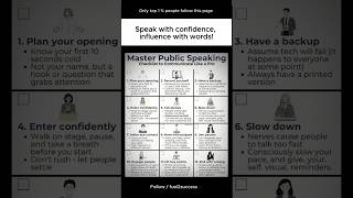 #Influence with #Words #Speak with #confidence #lifelessons #engage #people #eyecontact