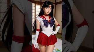 Sailor Moon - Real Life Glow-Up | Pretty Guardians 🌙✨ #sailormoon #livingcartoon
