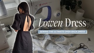 Lowen Dress Tutorial | Dream Open-Back Dress Sewalong