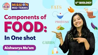 Components of Food in One shot | NCERT Science Class 6 Chapter 2 | BYJU'S - Class 6