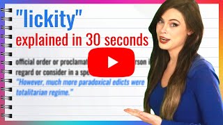 Lickity Meaning? ⚡️ Quick Explanation You Need!